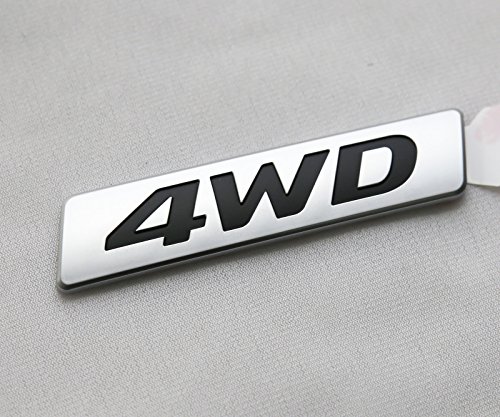 Image of HYUNDAI Genuine 863402W000 Trunk 4WD Emblem Badge for Santa Fe 2013+