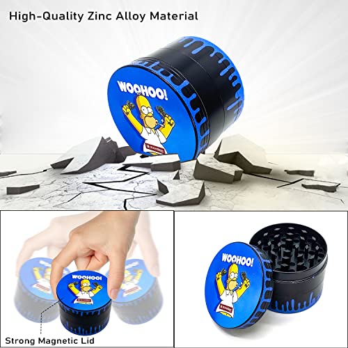 Oeocxy Spice Grinder 2.5 Inch Large Size Grinder ( Woohoo ) #TOP2