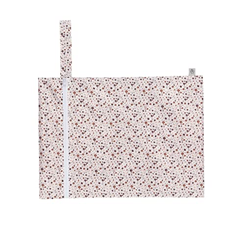 LÄSSIG Nasstasche wiederverwendbar für Kind Baby 2 Stück/Wet Bag Tiny Farmer Flowers/Goose – Ansicht 3