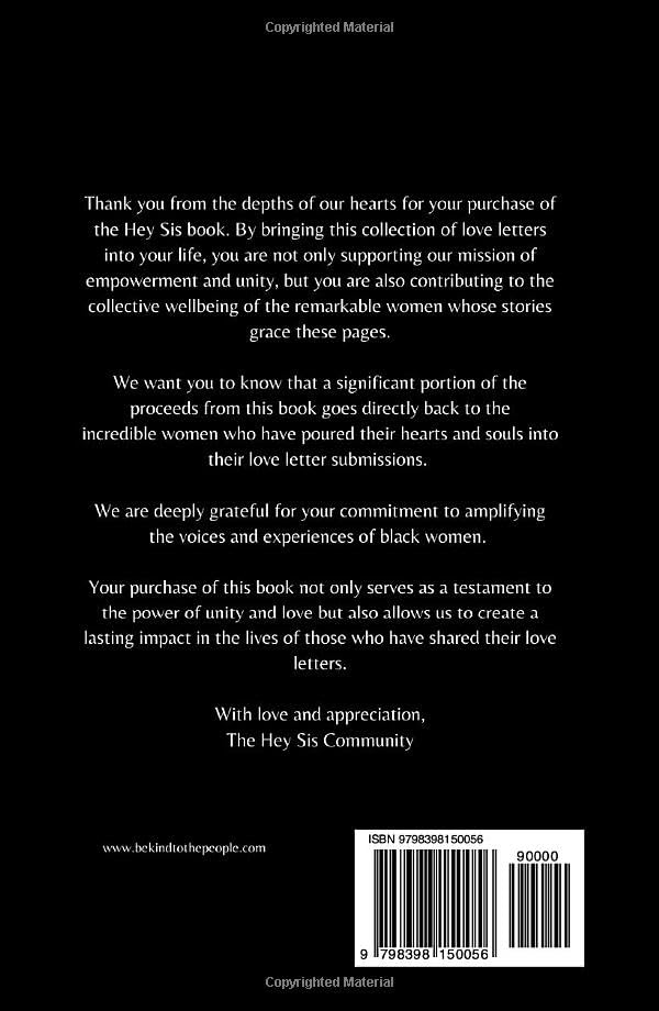 Miniatura 2 de Hey Sis! Love Letters To And From Black Women