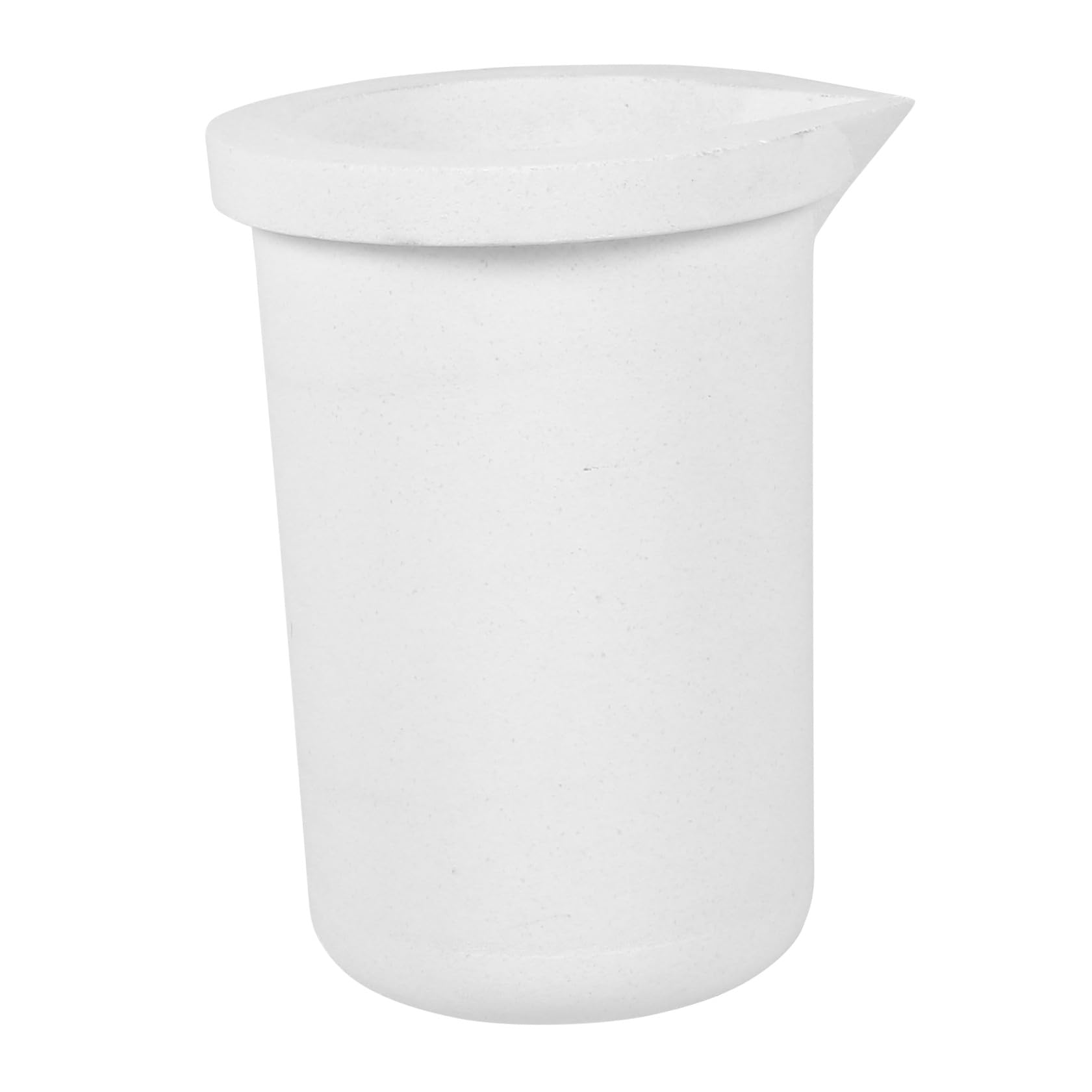 Homoyoyo Crogiolo Ceramico Bianco 2kg per Fusione di Argento e Leghe