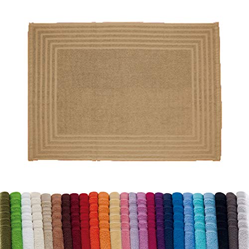 Alfombra Baño Rizo - Alfombrilla de Ducha Casa - Tapete para Salir de la Ducha o Bañera de Secado Rapido - Alfombra para...