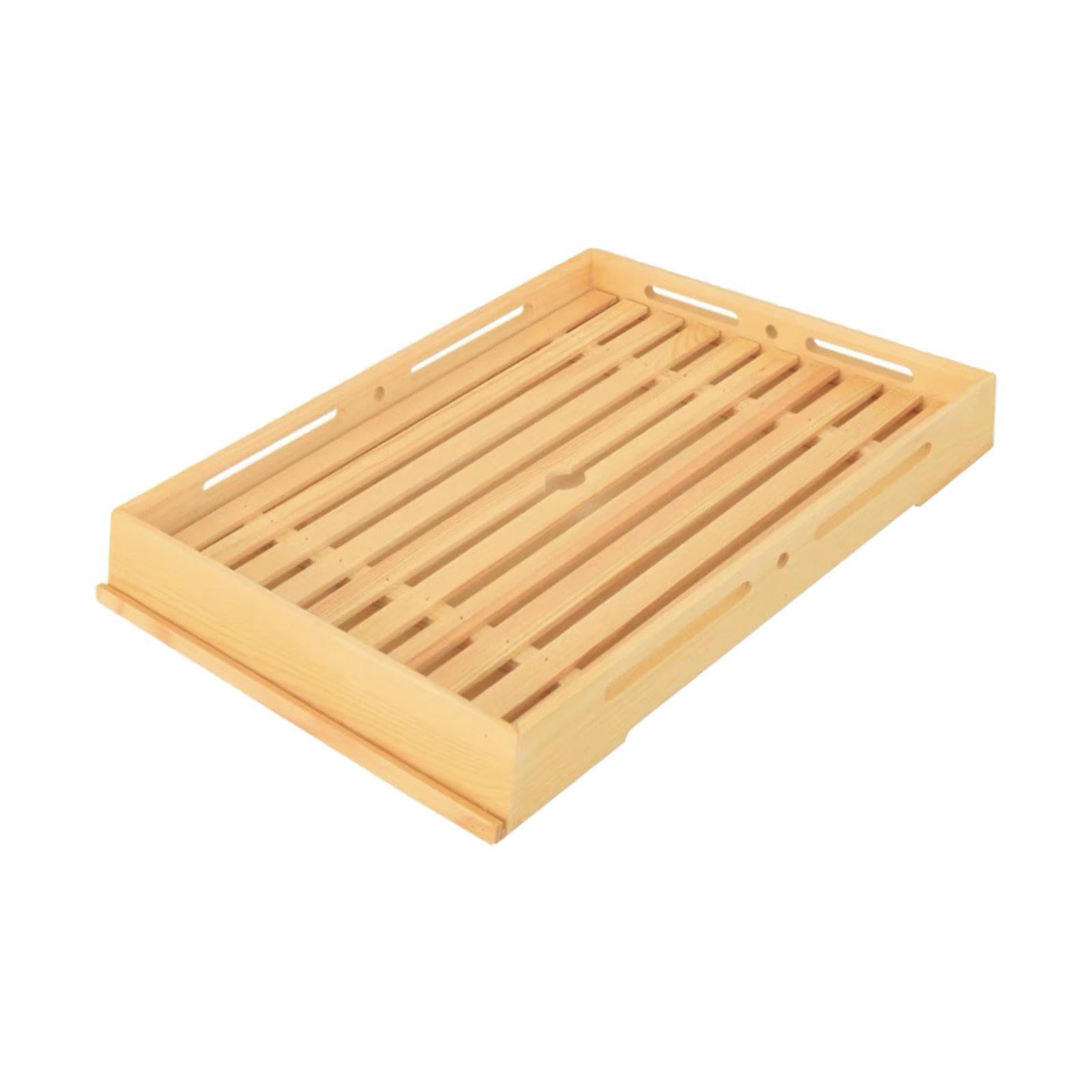 PIXZCSA Sleek Bread Board Wooden Serving Tray Stylishly Presenting Breads Cakes And for Creative Treats Suitable For Serving Pastries Wood Bread Display