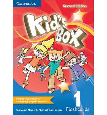Kid's Box Level 1 Flashcards Nixon Tomlinson : cartes éducatives anglais enfant