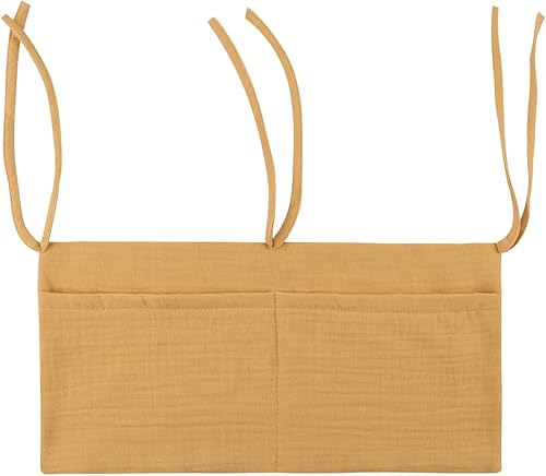 Miniatura 10 de Bolsa colgante en la cuna, organizador del cuarto del bebé, organizador de pañales para bebé, almacenamiento de organización colgante para artículos