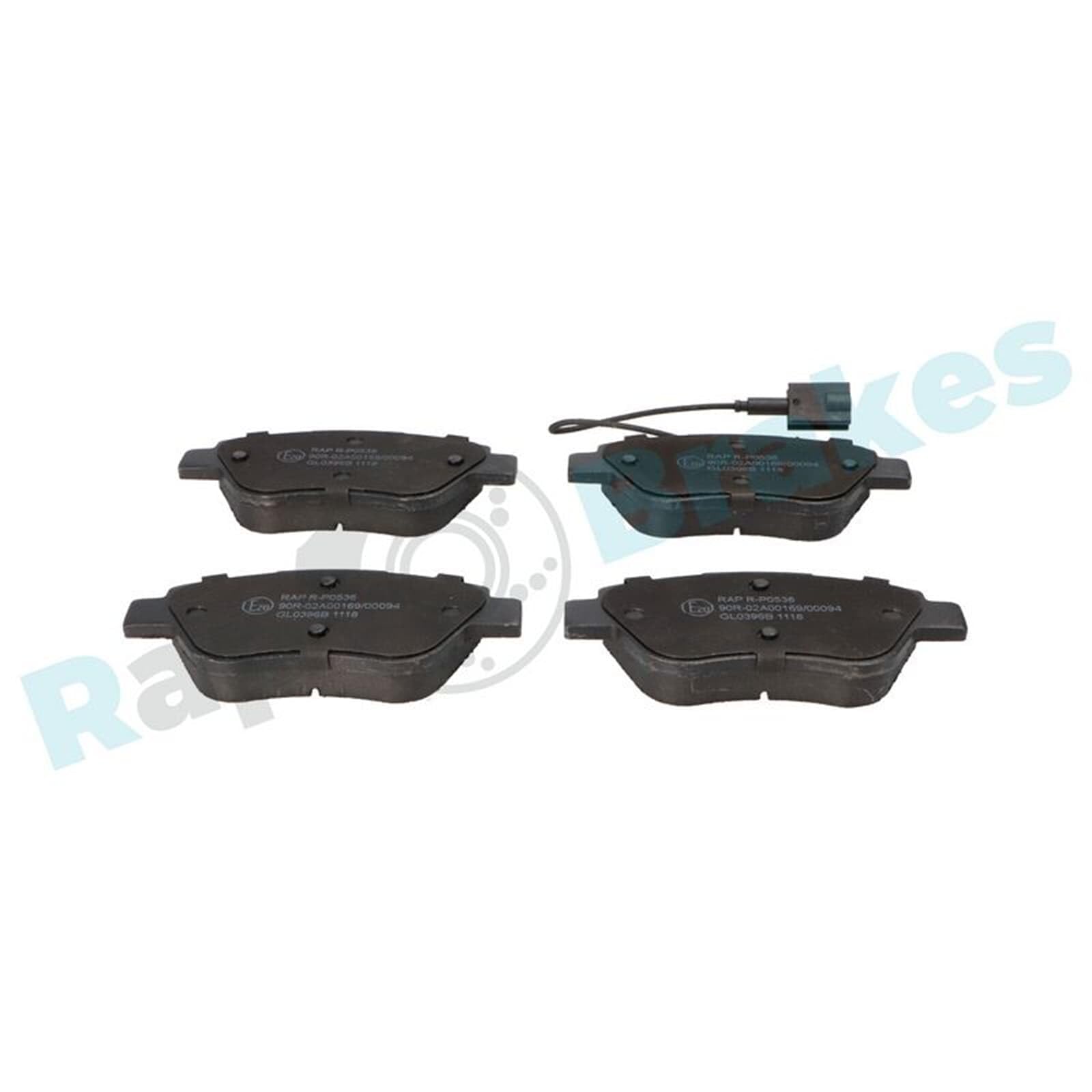RAP Brakes Bremsenset 257mm vorne | R-D0307 + R-P0536 Kompatibel mit Grande Punto (199_),Punto (199_),Punto Evo (199_)