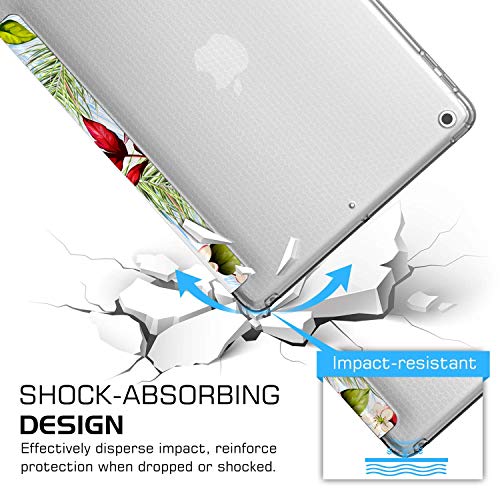 Image of DuraSafe Cases for iPad Pro 11 4th 3rd 2nd Generation Cover A2759 A2762 MNXD3HN /A A2435 MNXG3HN /A A2761 MNXF3HN /A A2377 MNXJ3HN /A MNXE3HN /A MNXH3HN /A MNXN3HN /A MP553HN /A A2228 - Birds & Flowers