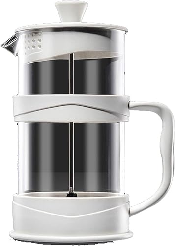Wonzonekfh Coffee Pot Coffee Press Pot Thickened Tea Pot Household Press Type Hand Brewed Coffee Pot Glass Milk Maker Coffee Pot