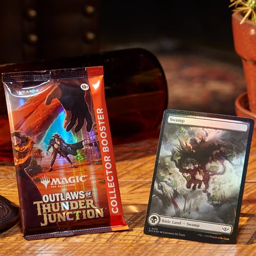 Magic: The Gathering Outlaws of Thunder Junction Collector Booster Box - 12 Packs (180 Magic Cards)