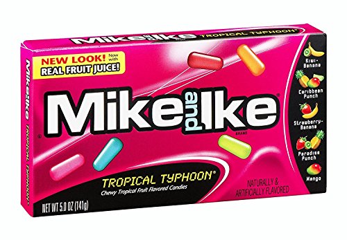 Dulces Mike & Ike Tropical Typhoon 5oz caja x12 miniatura 1