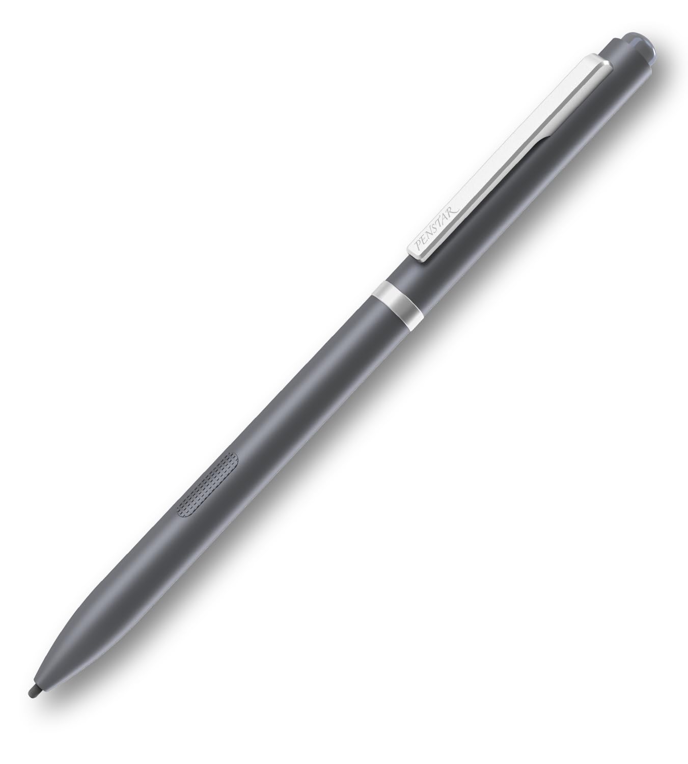 Penstar Lápiz digital B5, el bolígrafo digital oficial para eNote con borrador integrado, 4 puntas de repuesto interiores para viajes, 8192 niveles de sensibilidad a la presión (gris iceberg)