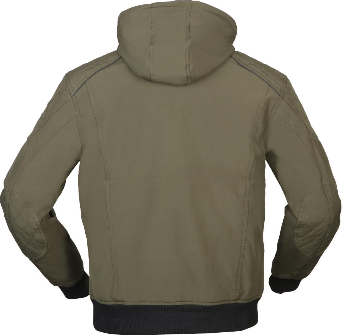 Modeka Clarke Softshell kurtka motocyklowa, oliwkowy, 3XL