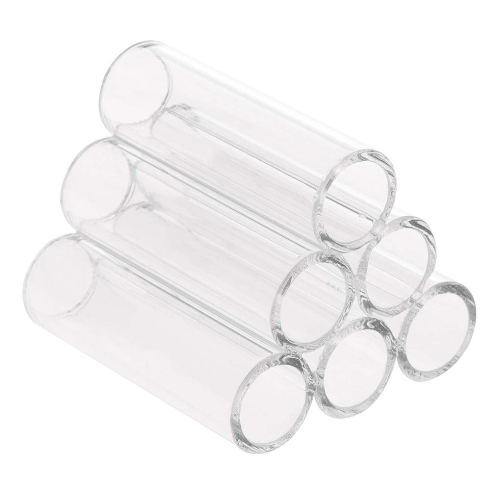 NEWFT Aquarium Decorations Fish for Acrylic Shelter Clear Breeding Tube Cave 3-tube 6-tube for Shrimp Cichlid for Play