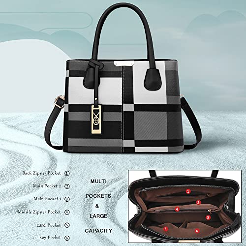 Image of COCIFER Purses and Handbags for Women Shoulder Tote Bags Top Handle Satchel