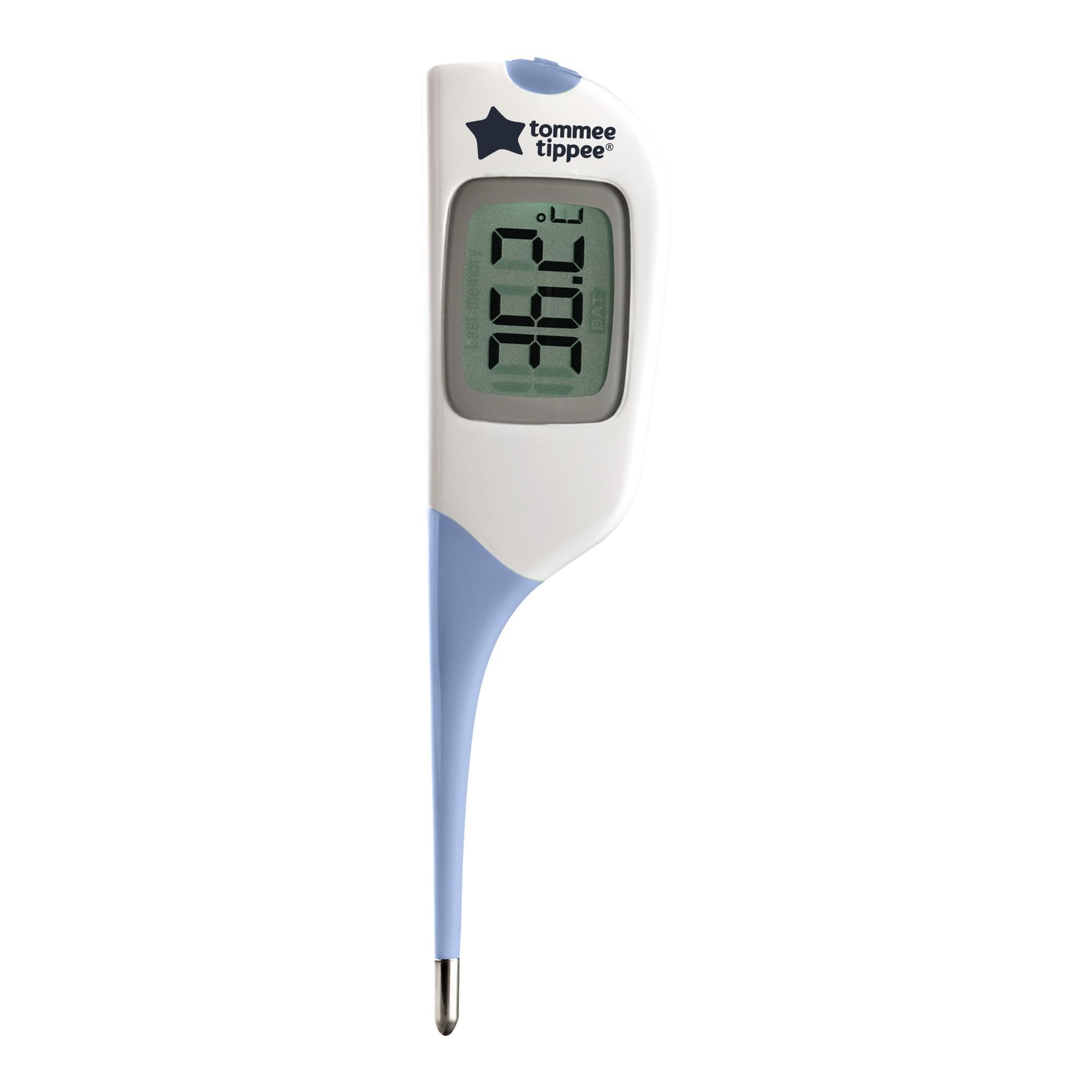 Tommee TippeeFlexiPen Thermometer, Suitable for 0m+, for Underarm or Under Tongue, Fast and Accurate 8 Second Readings, Flexible Tip and Memory Function