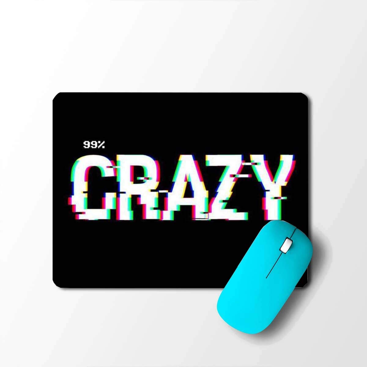Pikkme Gaming Mousepad for Laptop/Desktop/Computer | Anti-Skid & Anti-Slip | 99% Crazy Artwork