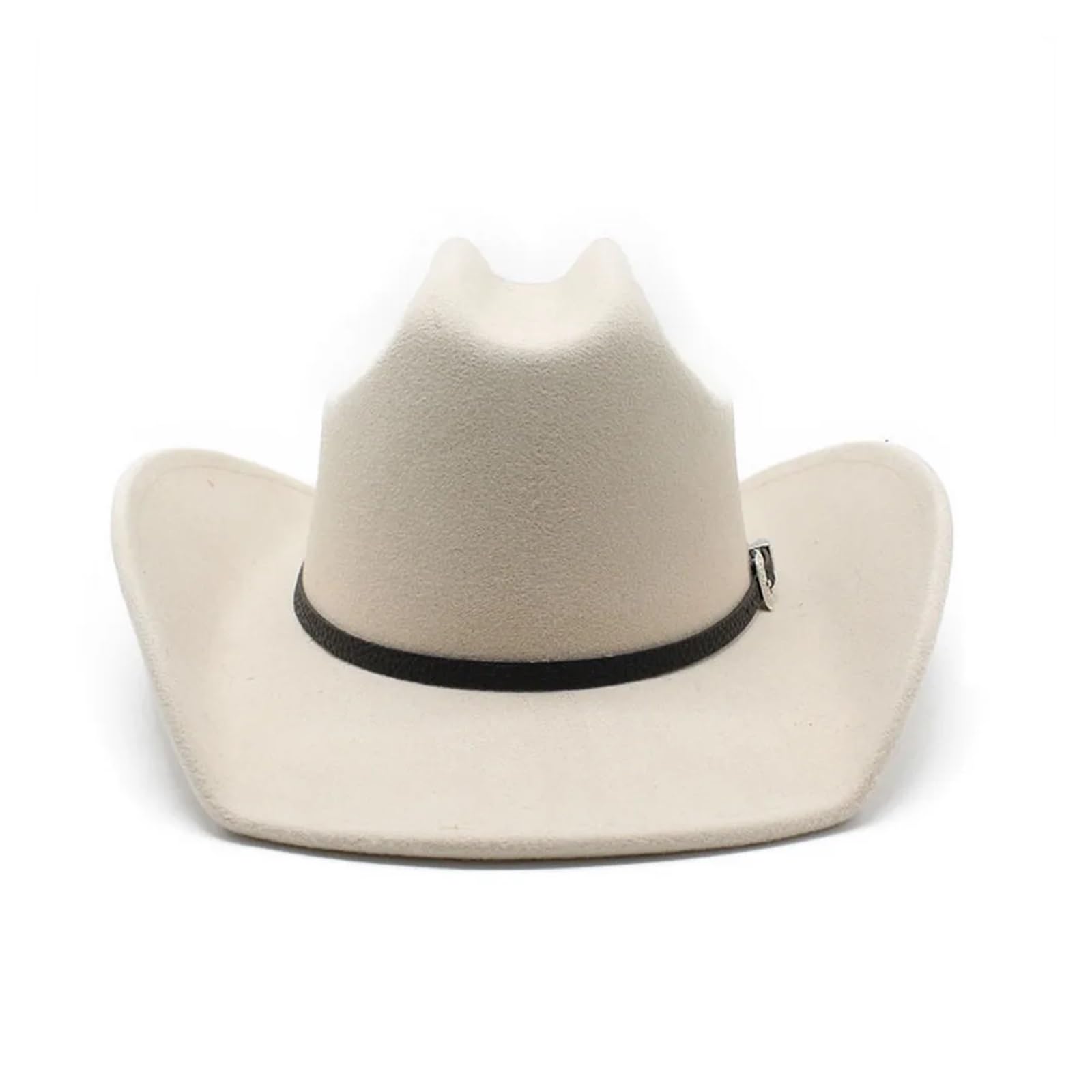 Sombreros de vaquero, gorras jazz for mujeres y hombres, lana con ala curva, accesorios for vaqueras Para Halloween y Festivales