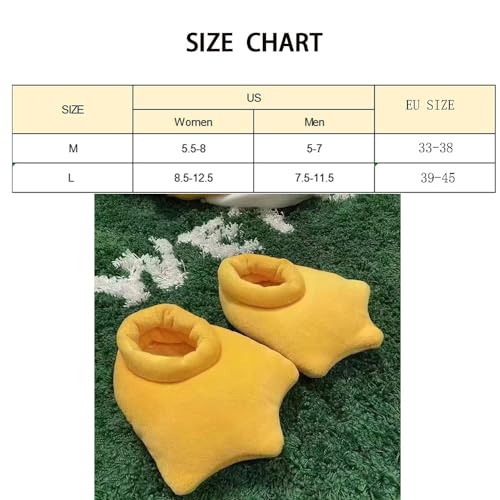 Duck Slippers, Duck Feet Slippers, Cartoon Animal Memory Foam House Indoor Plush Plush Slippers Unisex2