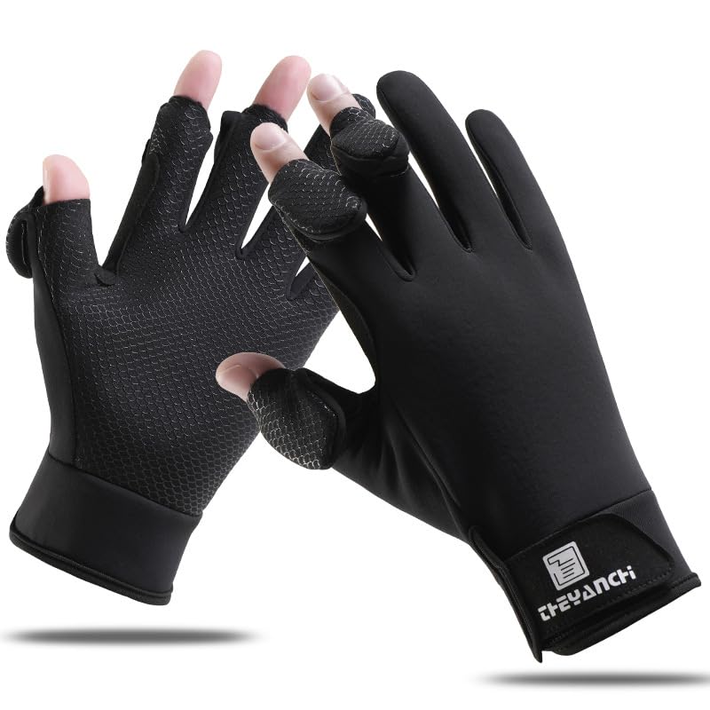 SUJAYU Fullfinger Fishing Gloves Men &...
