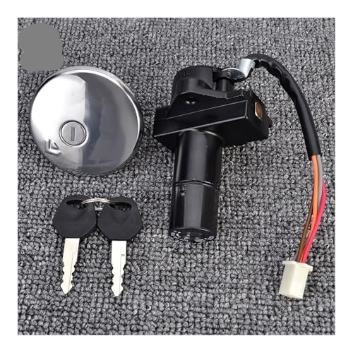 Tapa de combustible, interruptor de encendido y cerradura para GN250 1985 3
