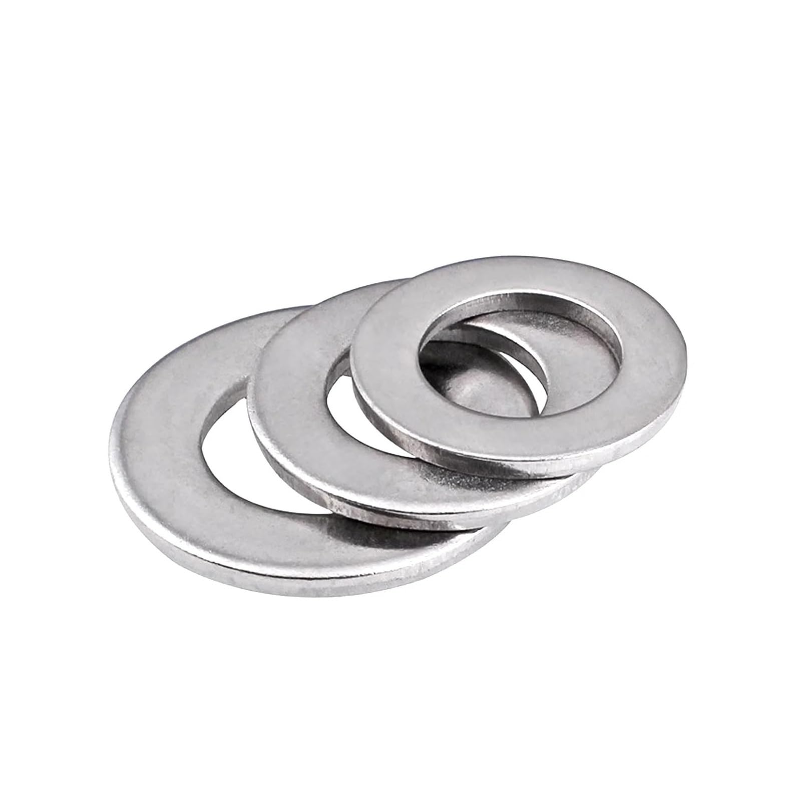 Rondelle plate Joint en acier inoxydable 304, vis métallique Ultra-fine, rondelle plate, augmentation Standard épaissie(M4x20x1.5 x5pcs)