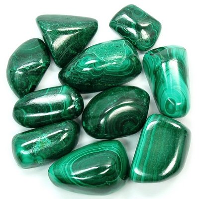 Tumbled Malachite(1" - 1-1/2") - 1pc.