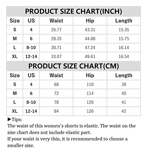 Yoesee Women Casual Elastic High Waist Ruffle Hem Shorts With Pockets Summer Lightweight Solid Color Short Black #TOP6