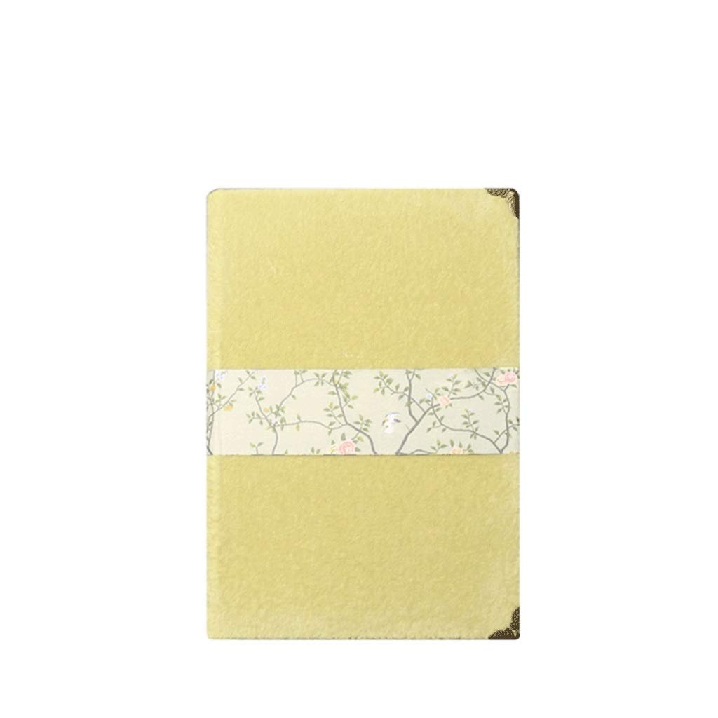 wyh Composition A5 Business Notebook Simple Flannel Diary for Creative Meeting Minutes Journal Confe