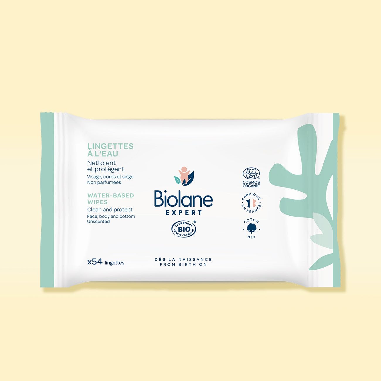 BiolaneExpert Water Wipes 54 Wipes