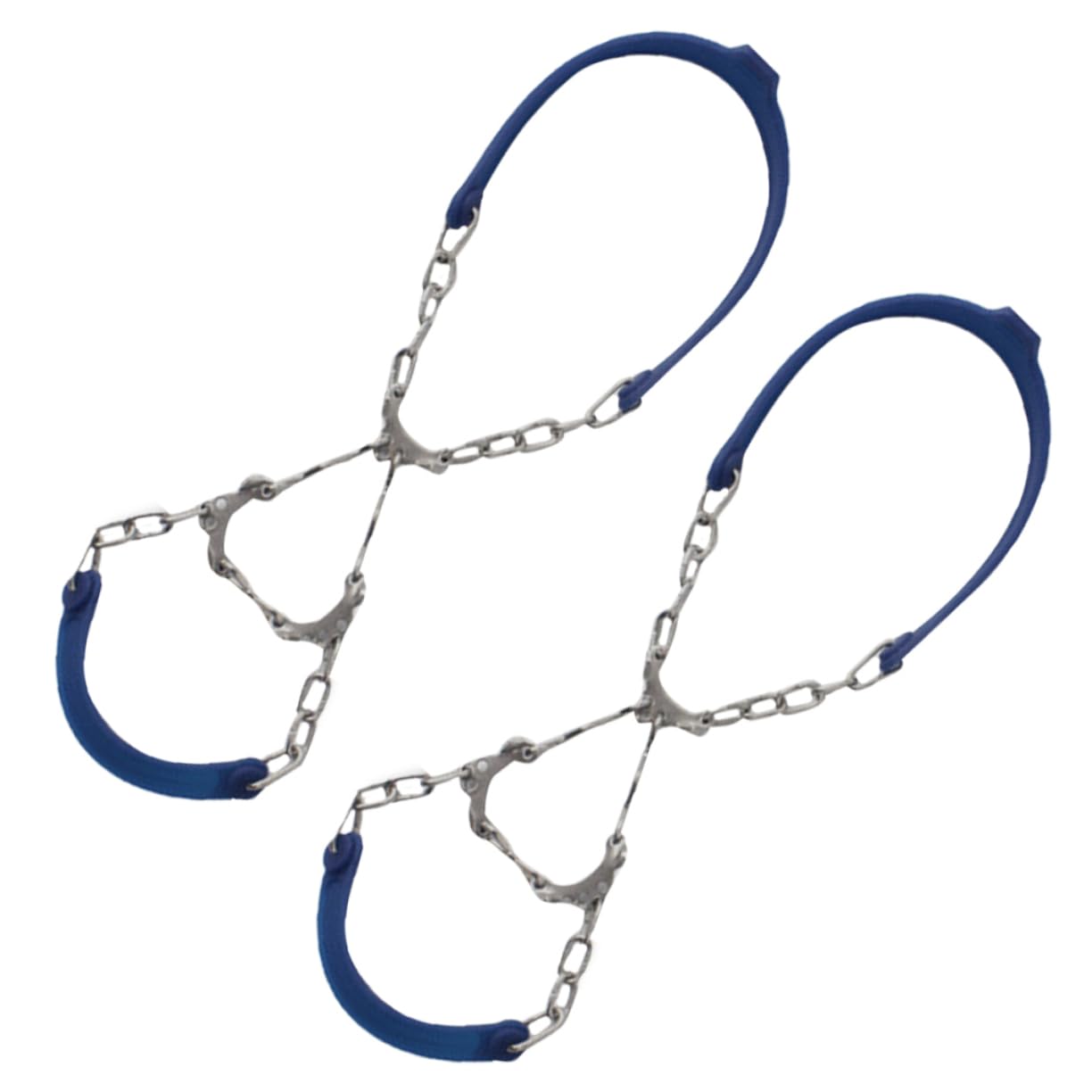 TINEASUR Ice Traction Cleats for Hiking Boots Snow Shoe Chains Anti-Slip Spikes Comfortable Easy to Carry