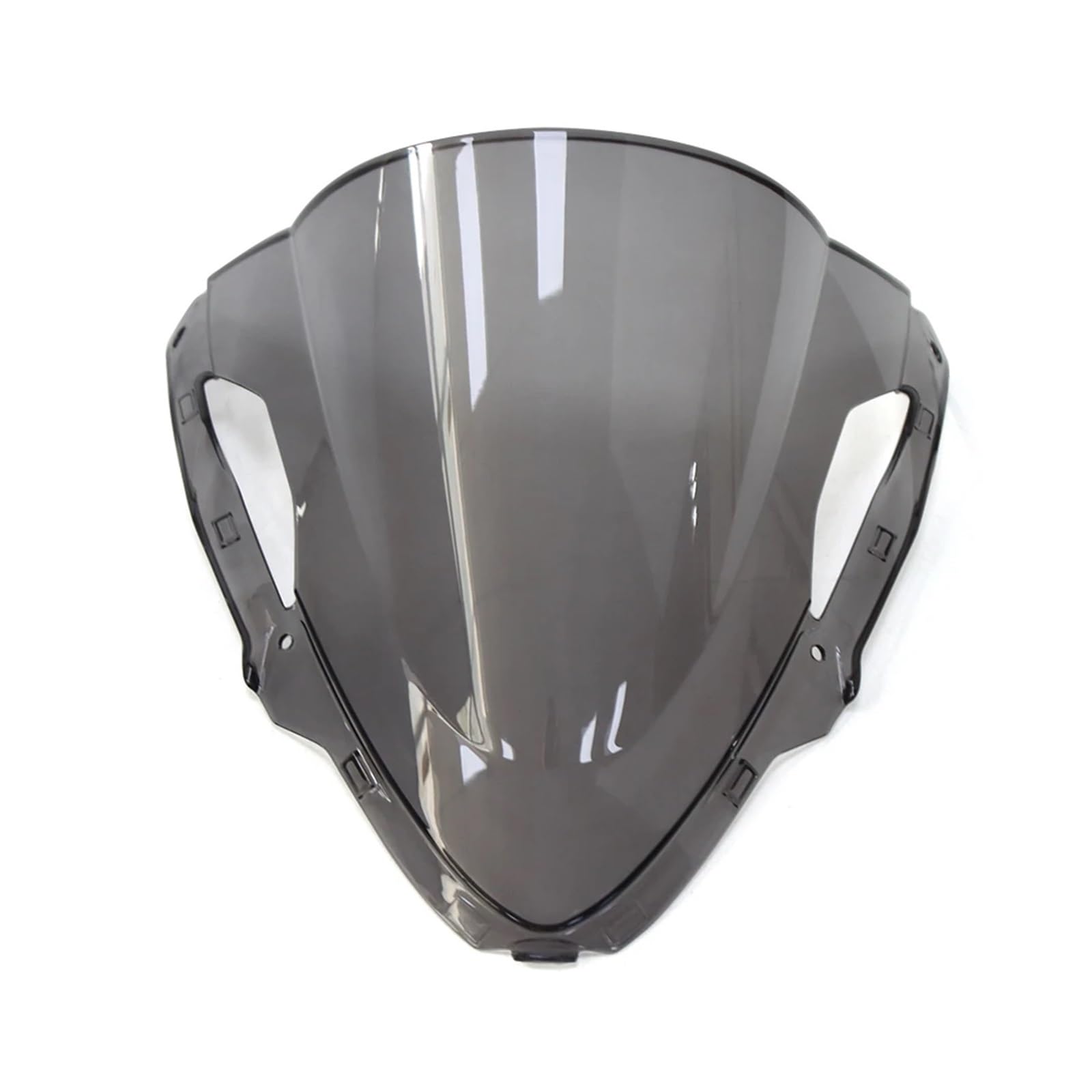 Przednia szyba motocyklowa Pasuje Do Kawasaki Ninja ZX-6R 2024 2025 2026 Motocyklowe Deflektory Szyby Przedniej powietrzadeflektor(Light Smoke)