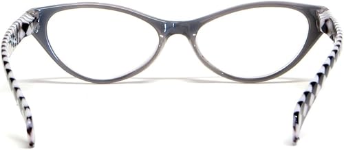 Miniatura 3 de Calabria Emily - Lentes de lectura de ojo de gato para mujer, elegantes y a la moda, lentes de ojo de gato, lectores de potencia individuales, sin