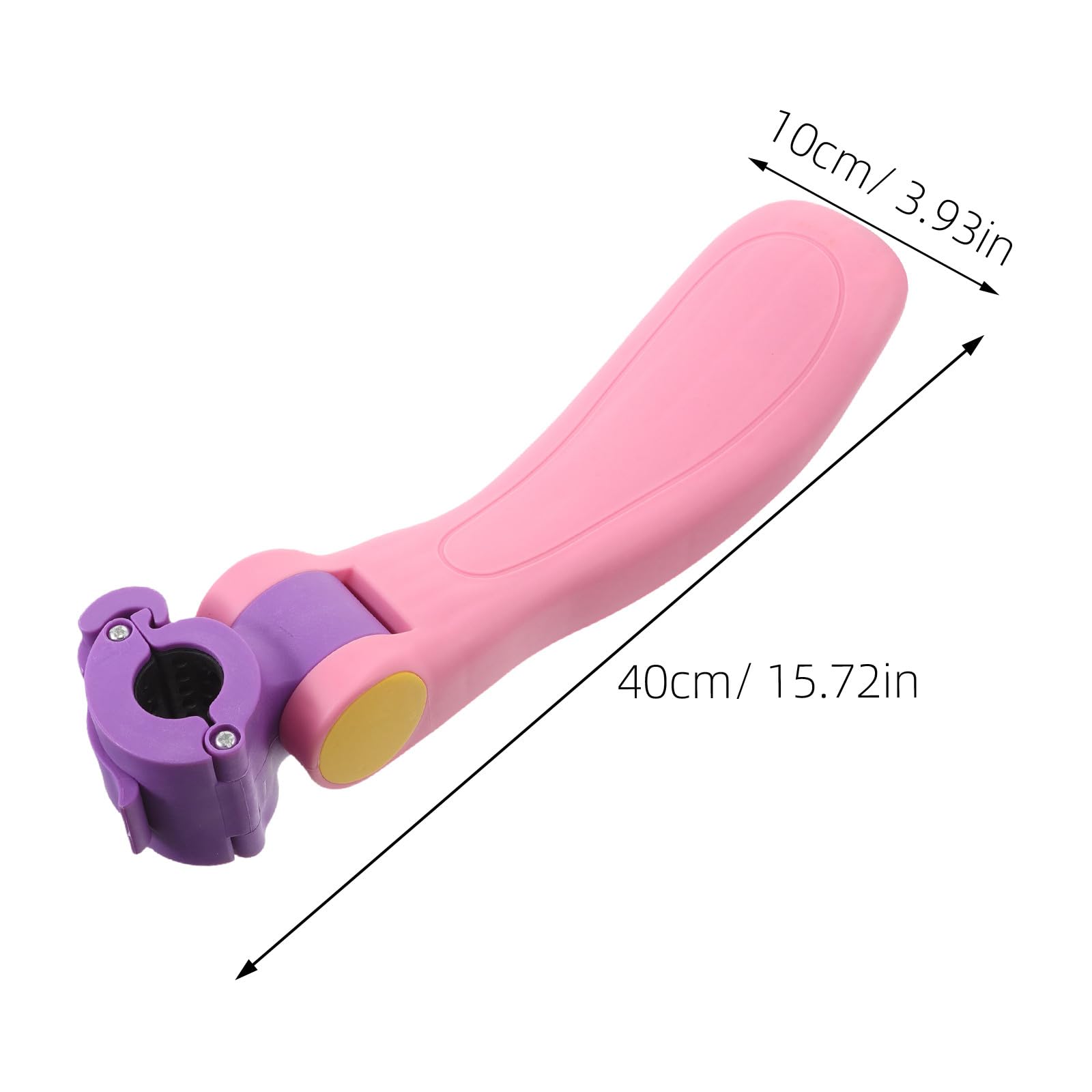 Asiento para Scooter Infantil de Plástico Rosa, Accesorio Portátil Fácil Instalación para Viajes y Uso al Aire Libre