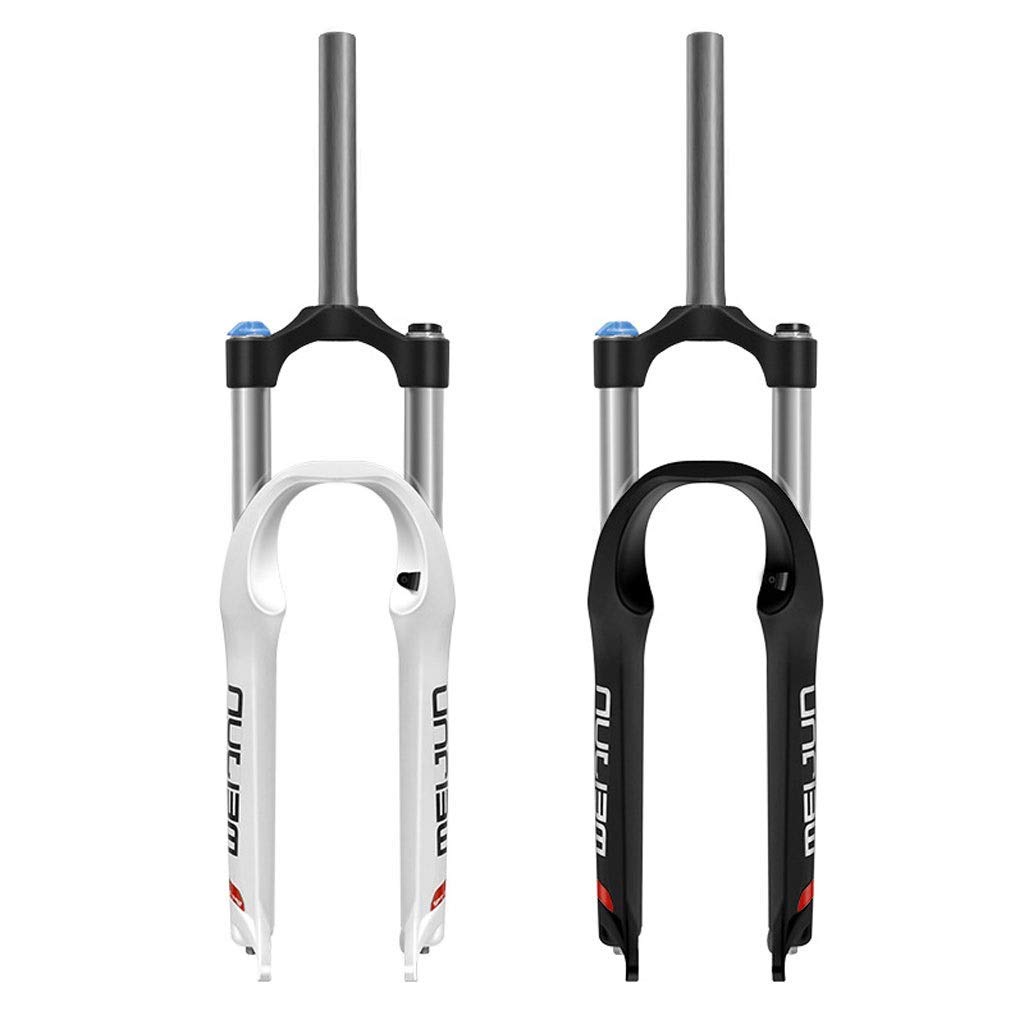 BOLANY Forcella Per Mountain Bike 26/27,5/29, Forcella Ammortizzata Per Mountain Bike, Forcella A Gas MTB, 120 Mm, Corsa A Molla Straight/Tapered Tube - Foto 6