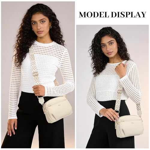 Image of Crossbody Bag for Women Vegan Leather Handbag Purse Anti Theft RFID