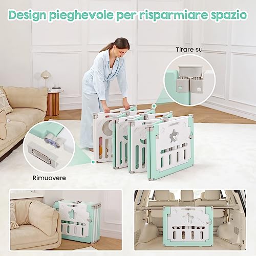 Dripex Box Recinto per Bambini Pieghevole, Box