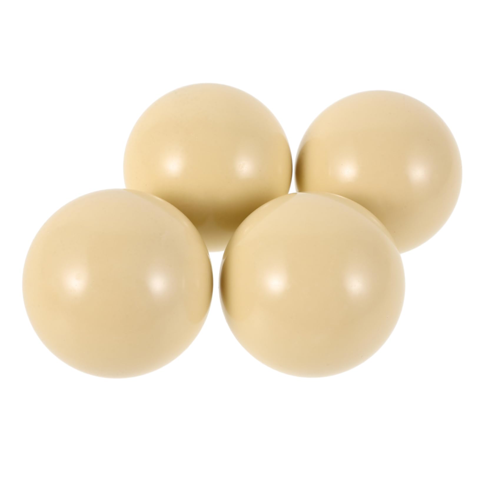 ibasenice Billiards Cue Balls 4pcs Regulation Size Dots for Pool Table Practice and Training