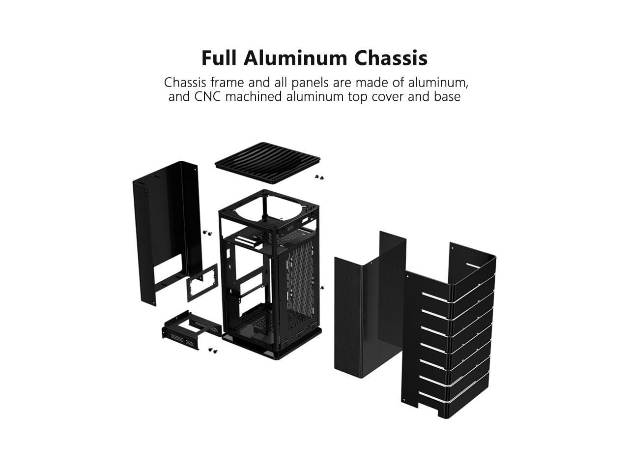 アビーページ Amazon.co.jp: ABEE AS Enclosure RS07 ブラック Mini-ITX アルミ