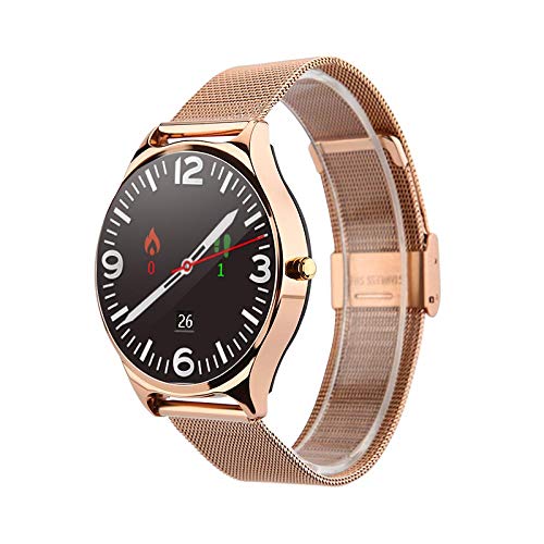 Preisvergleich Produktbild Smart Watch, Fitness-Tracker, Aktivitäts-Tracker mit Herzfrequenz-Messgerät, Bluetooth-Anrufaufzeichnungs-Schritth...