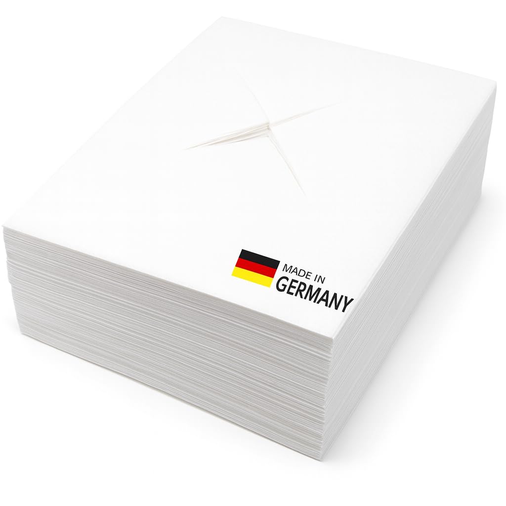 SPARPAKET 1000 Stück Massage-Gesichtsauflage (10x100er Pack) Nasenschlitztücher 300x210mm