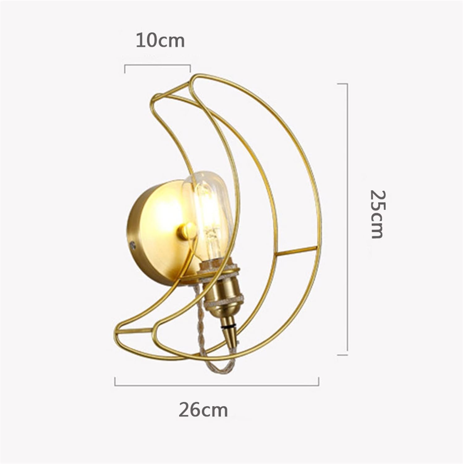 Wall lamp, Simple - Modern Wall Lamp Bedside Bedroom Light Aisle Living Room Background Wall