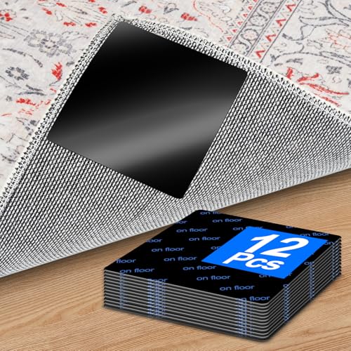 Premium Rug Grippers 12PCS Square