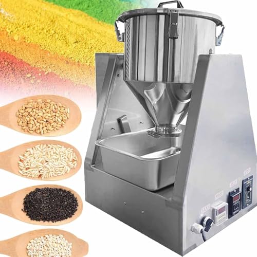 Mezcladora de polvo seco en forma de cono, mezclador de laboratorio de acero inoxidable para productos químicos, productos farmacéuticos y materiales de grado alimenticio