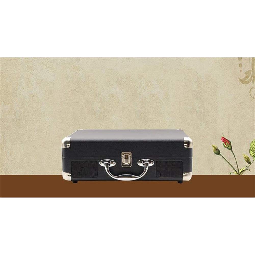Giradischi retrò, Altoparlante Bluetooth retrò, Giradischi Portatile, Giradischi Bluetooth, Giradischi in Valigia, Macchina per Dischi, Vinile Vintage, Multi