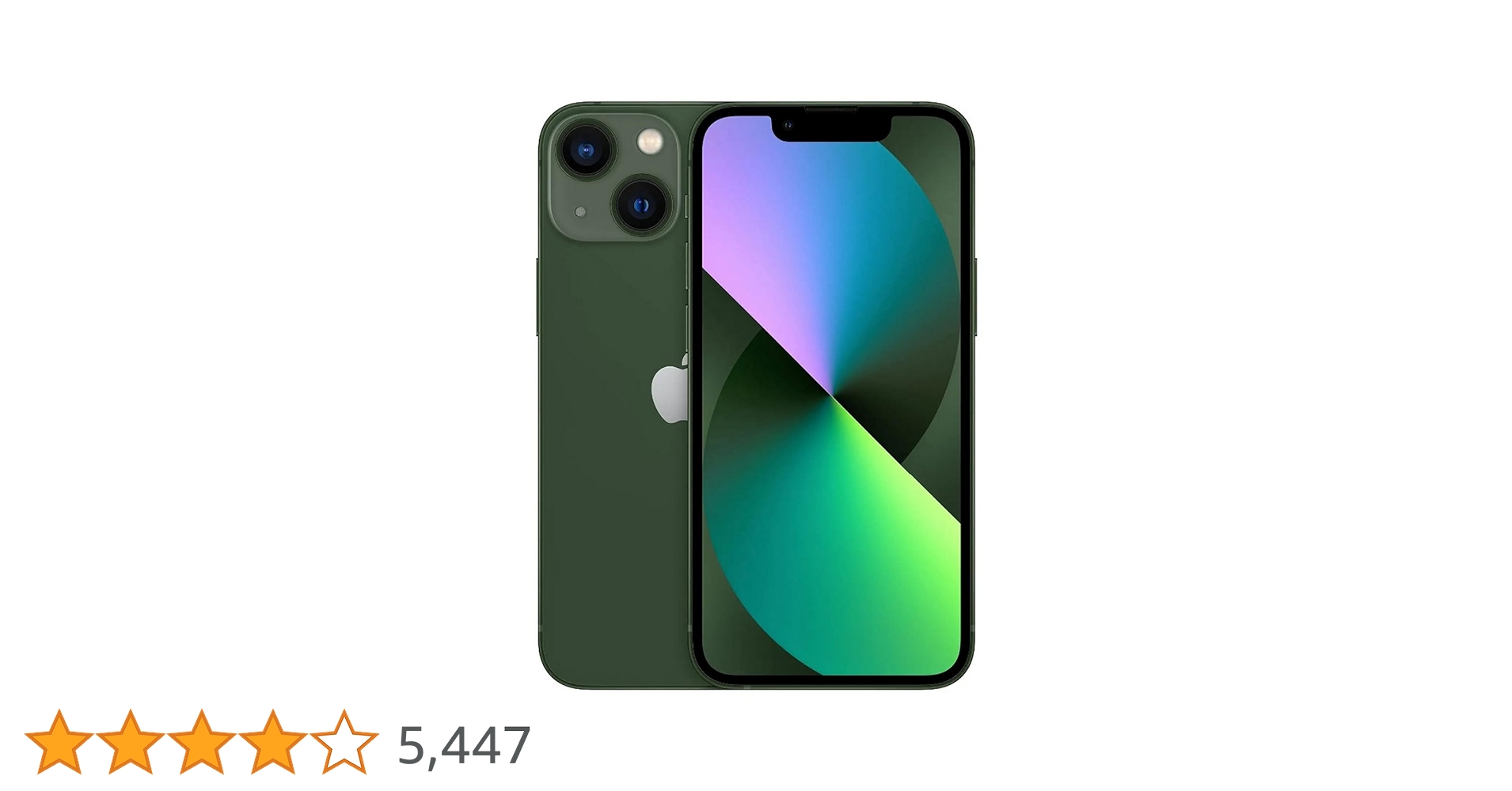 iPhone 13mini 128GB ダークグリーン Apple iPhone 13 Mini 128GB Green Unlocked Renewed 5.4