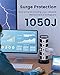 Power Strip Tower Surge Protector, JACKYLED 20 Outlets 6 USB (2 USB C) Charging Station, Extension Cord with Multiple Outlets, 1050J 1625W/13A Outlet Extender 6.5ft Extension Cord for Home Office