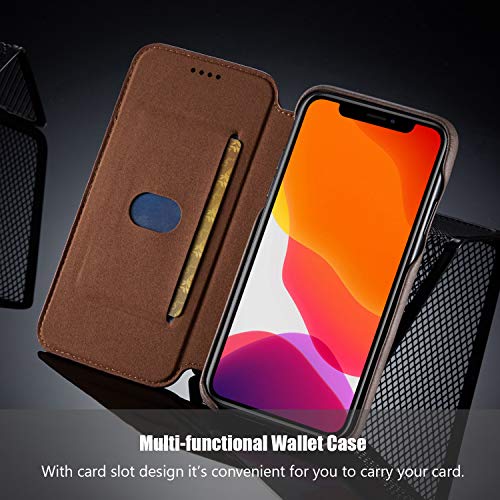 Étui portefeuille iPhone 11 Pro fin protégeant écran et cartes - 4