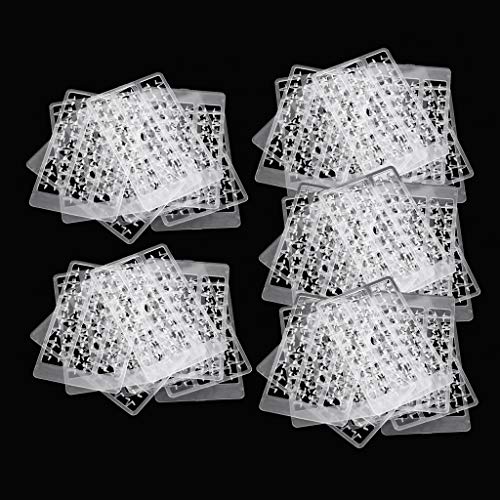 LEIPUPA 50pcs Boilie Pesque Pára Isca em Forma de V Rolha para Pellets Carne Milho