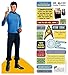 Original Star Trek Greeting Card Boxed Set - Die Cut Silhouette Cards of Kirk, Spock, Bones, Scotty, Uhura, Sulu, Chekov