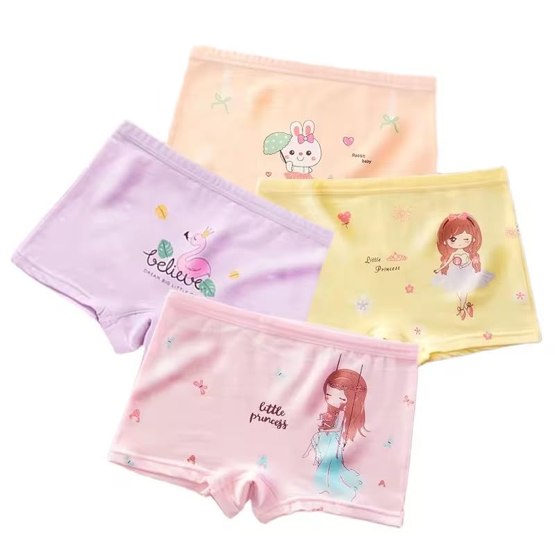 heartbury Cute and Colorful Breathable 100% Organic Cotton Antibacterial Panties for Girls/Underwear/Briefs-picture-13